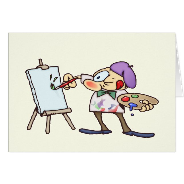 芸術家 (正面横)