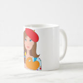 芸術家 コーヒーマグカップ (正面右)