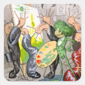 芸術家 スクエアシール (正面)