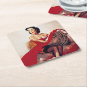 芸術家 スクエアペーパーコースター (アングル)