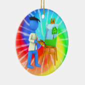 芸術家 セラミックオーナメント (右)