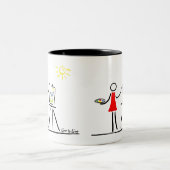 芸術家 ツートーンマグカップ (中央)