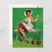 芸術家 ポストカード (正面/裏面)