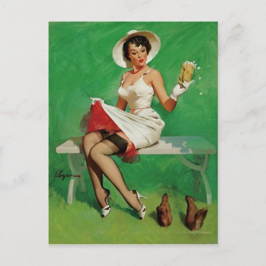 芸術家 ポストカード (正面)