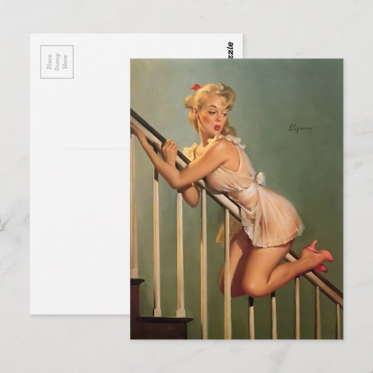 芸術家 ポストカード (正面/裏面)