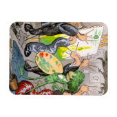 芸術家 マグネット (横)