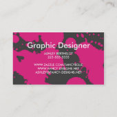 芸術家 名刺 (裏面)