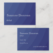 芸術家 名刺 (正面/裏面)