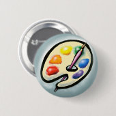 芸術家 缶バッジ (正面&裏面)