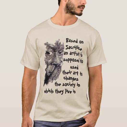 芸術家 Tシャツ (正面)