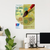 芸術工芸品展 ポスター (ホームオフィス)