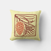 芸術工芸品工芸士ミッションスタイルピネコン クッション (正面)