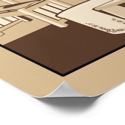 芸術工芸復興 ポスター (角)