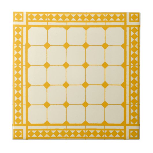 芸術工芸運動 タイル (正面)