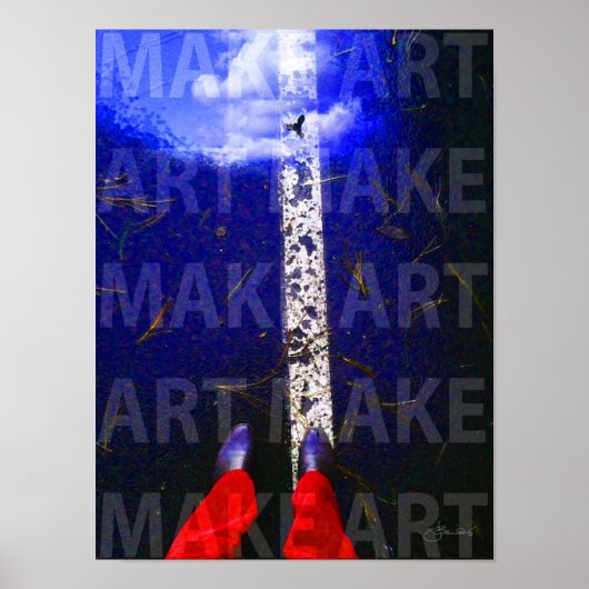 芸術感動的を作る ポスター (正面)