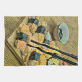 芸術日本の愛好家 キッチンタオル (横)