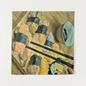 芸術日本の愛好家 タペストリー (正面(横))