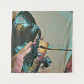 芸術日本の愛好家 タペストリー (正面(横))