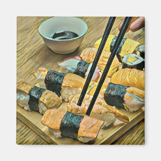 芸術日本の愛好家 マグネット (正面)