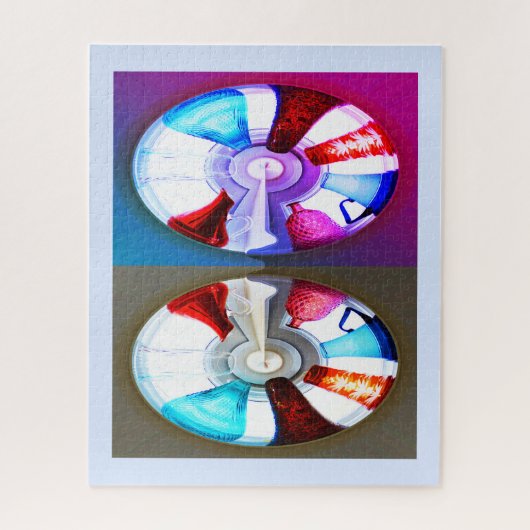 芸術界の双子の魂 ジグソーパズル (縦)