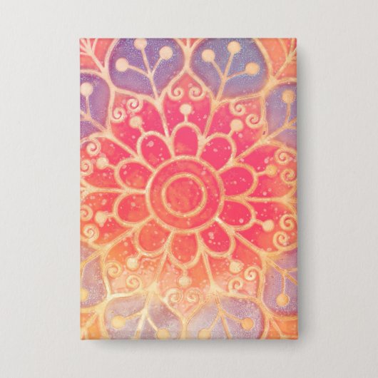 芸術的しゃれている 缶バッジ (正面)