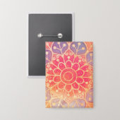 芸術的しゃれている 缶バッジ (正面/裏面)