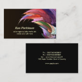 芸術的で創造的な名刺 名刺 (正面/裏面)