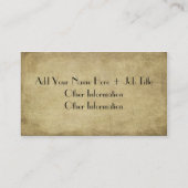 芸術的で、優雅な水は庭いじりをするできます事3 名刺 (裏面)