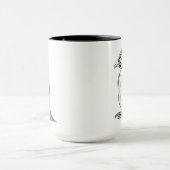 芸術的なキングペンギンZendoodle マグカップ (中央)