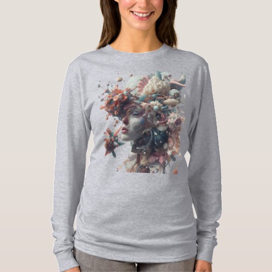 芸術的なグラフィックTシャツ – あなたのスタイルを表現しよう Tシャツ (正面)