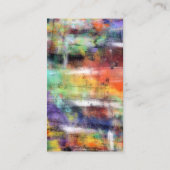 芸術的なグランジ 名刺 (裏面)