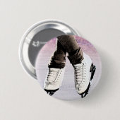 芸術的なスケート 缶バッジ (正面&裏面)