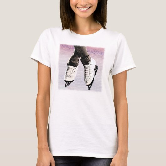 芸術的なスケート Tシャツ (正面)