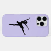 芸術的なバレリーナのスマホケース iPhoneケース (裏面横)