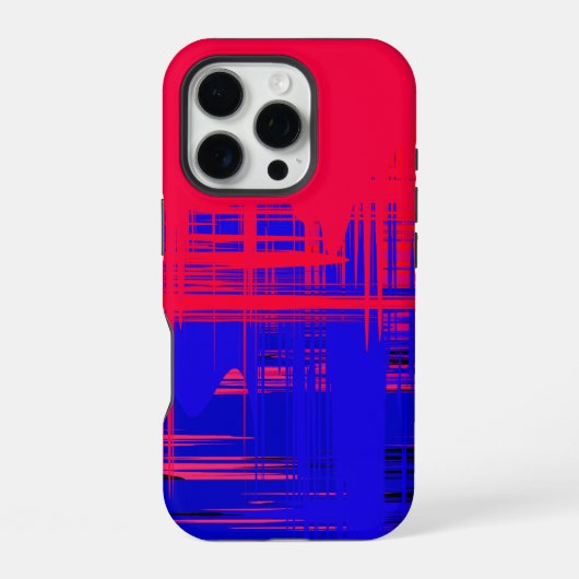 芸術的なパターンデザイン iPhoneケース (裏面)