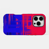 芸術的なパターンデザイン iPhoneケース (裏面横)