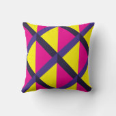 芸術的なパターン クッション (裏面)