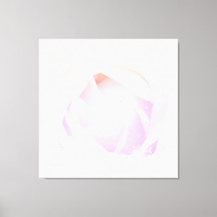 ** 芸術的なピンクの桃の花のローズ フラワーズ AR8 ストレッチ キャンバス