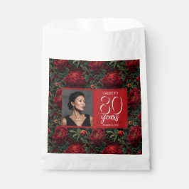 芸術的なペオニーの花のアクセント誕生日 フェイバーバッグ