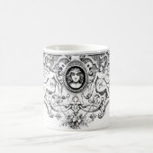 芸術的なマグ コーヒーマグカップ (中央)
