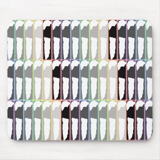 芸術的なレイチェルアレキサンドラの炎のマウスパッド マウスパッド (正面)