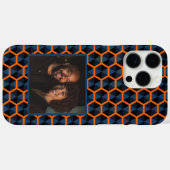 芸術的な個人ギフト六角形パターン Case-Mate iPhoneケース (裏面 (横))