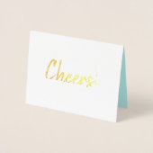 芸術的な内部が付いている応援ホイルカード 箔カード (正面)