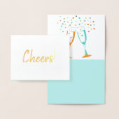 芸術的な内部が付いている応援ホイルカード 箔カード (ディスプレー)