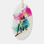 芸術的な初恋 セラミックオーナメント (右)