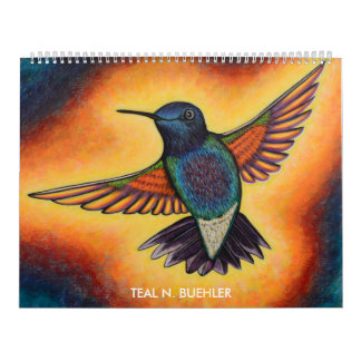 芸術的な動物のカレンダー カレンダー