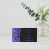 芸術的な名刺 名刺 (スタンド正面)