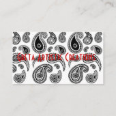 芸術的な名刺 名刺 (裏面)