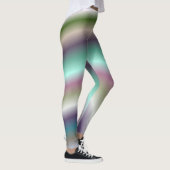 芸術的な抽象的なパターン レギンス (右)