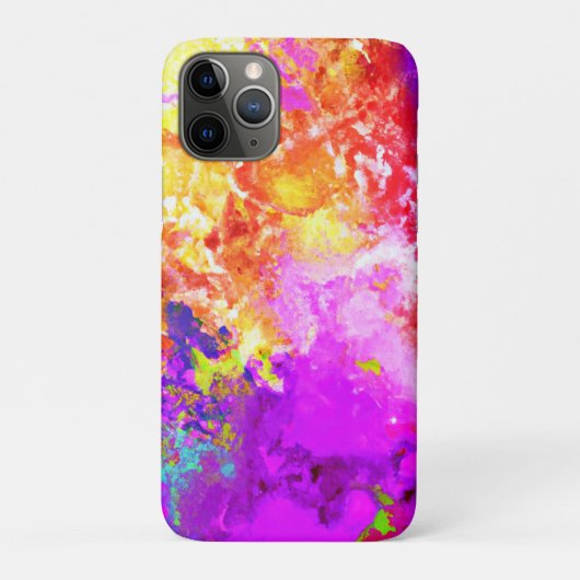 芸術的な抽象的な色彩の爆発 Case-Mate iPhoneケース (裏)